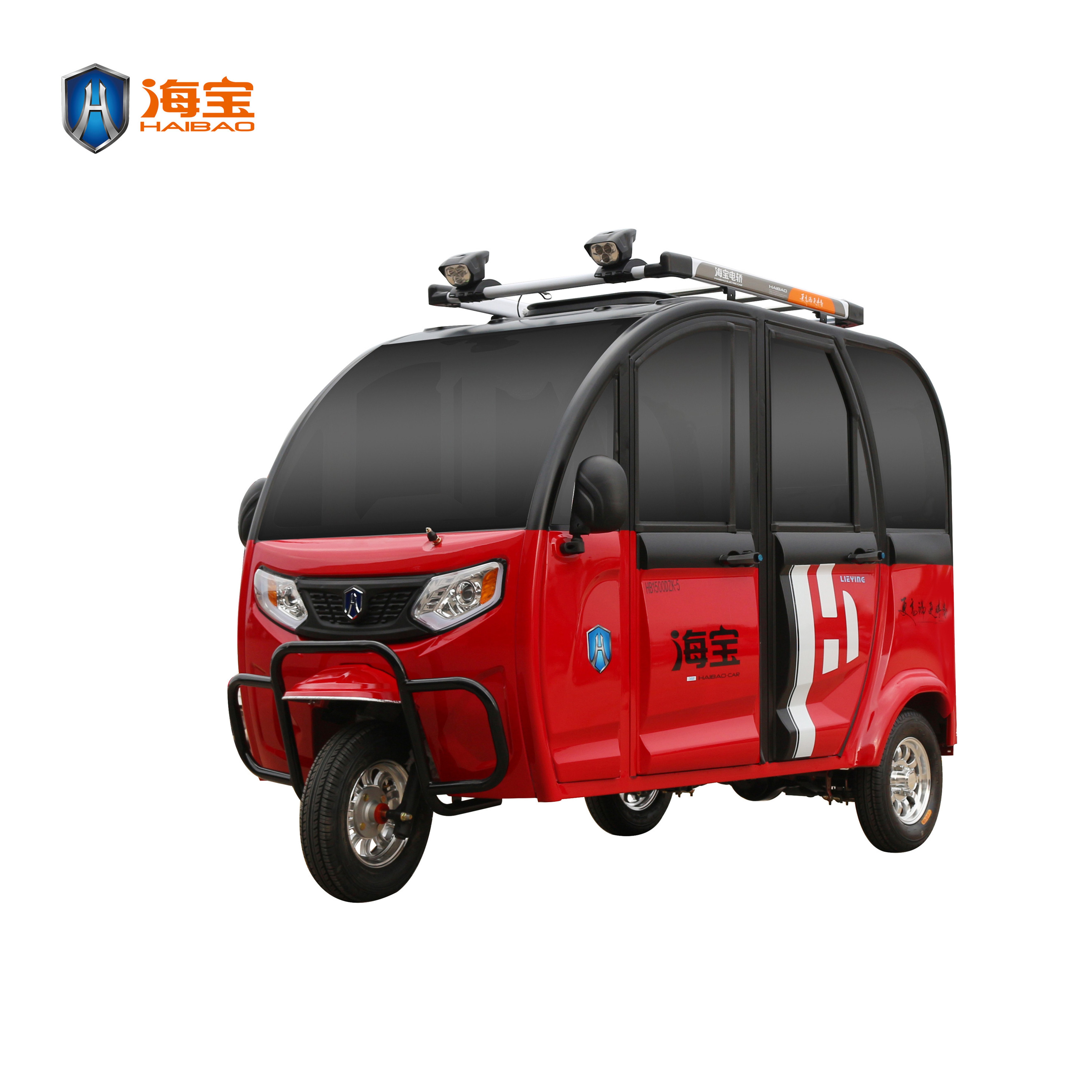 Hot Sale Electric Trike With Closed Cabin Tuk Tuk Three Wheel Car Popular Tricycle Adult for Passenger