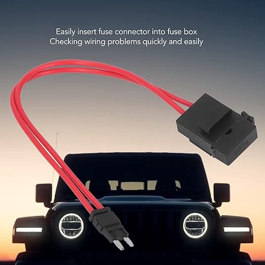 32V 15A Car Modification ACC Fuse Box to Take Electrical Mini Standard Fuse Power Socket Lossless Fuse Tap Holder (5 Pcs)