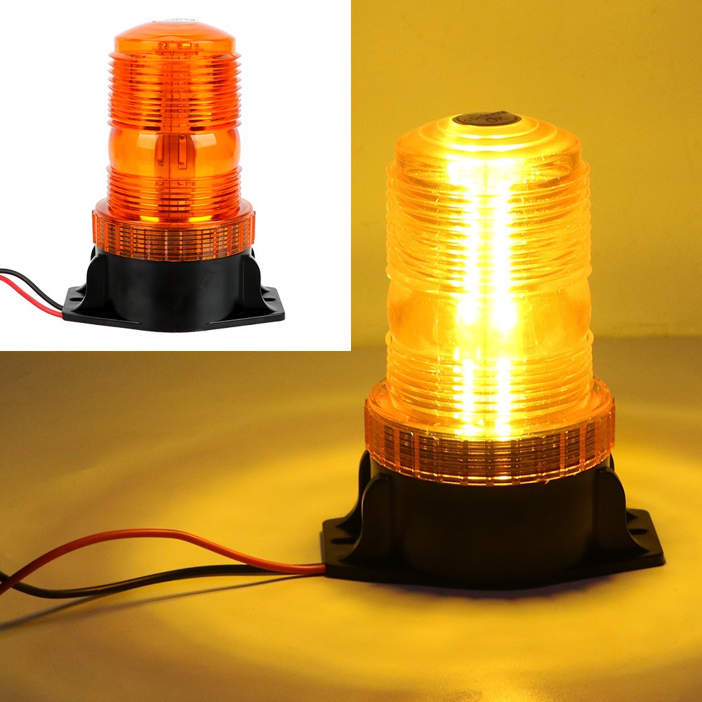 DC 12V LED Strobe Flashing Light Universal Strobe Emergency Lamp Truck Warning Light Car-styling Flash Beacon Car Accessories