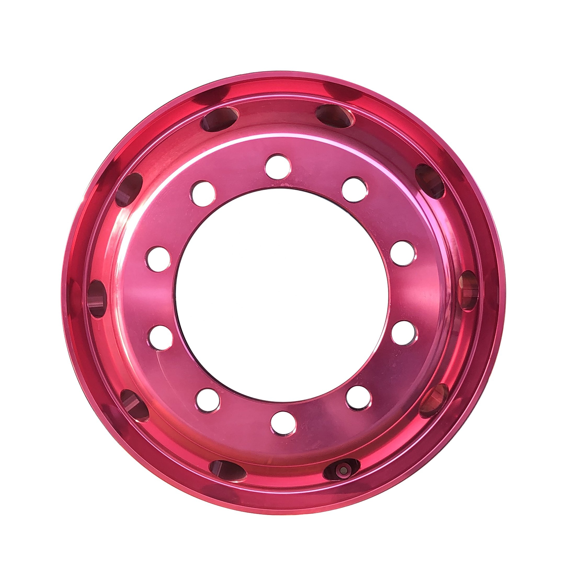 22.5X9.00 Truck Wheels Large Medium Truck Fiery Red Lip Series Can Be Customized Specifications