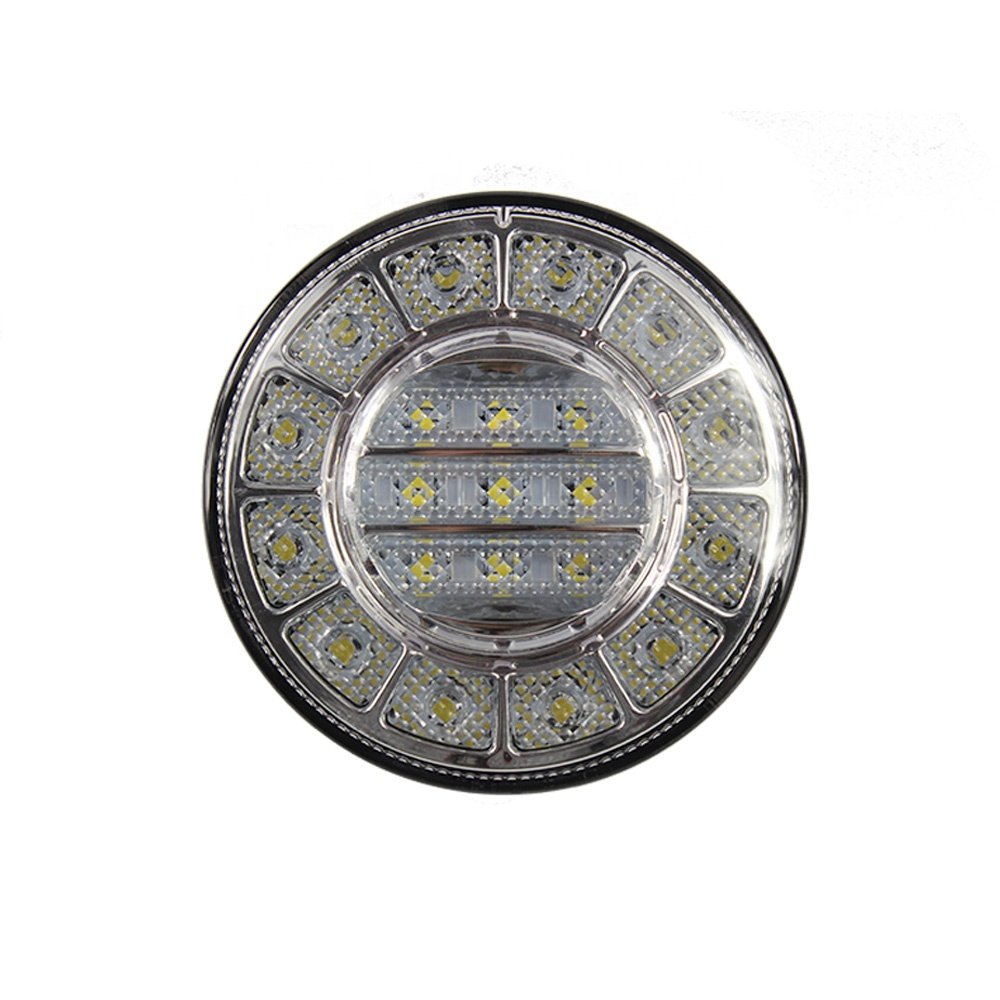 Manufacturer Hot Selling 4 Inch Round Turn Signal Tail Lights LED Rear Lamp LED Truck Trailer Light