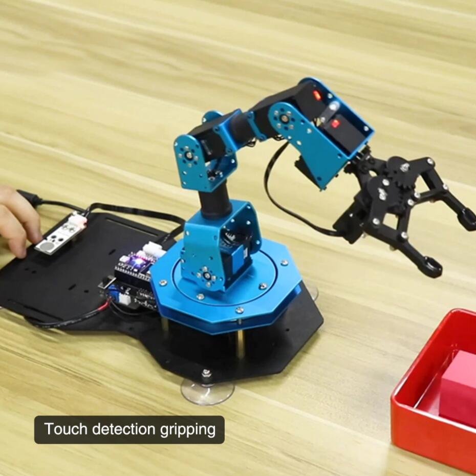 Easy Assembly ESP32 Smart Robot Kit for Artificial Intelligent Engineering Learner and Education