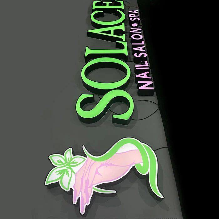 Manufacturer Custom Outdoor Light Led Store Front Signs Illuminated Letter Led Channel Letters Signs