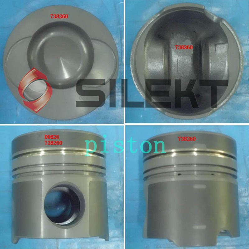 Piston D0826 738260 for MAN Truck Engine Parts