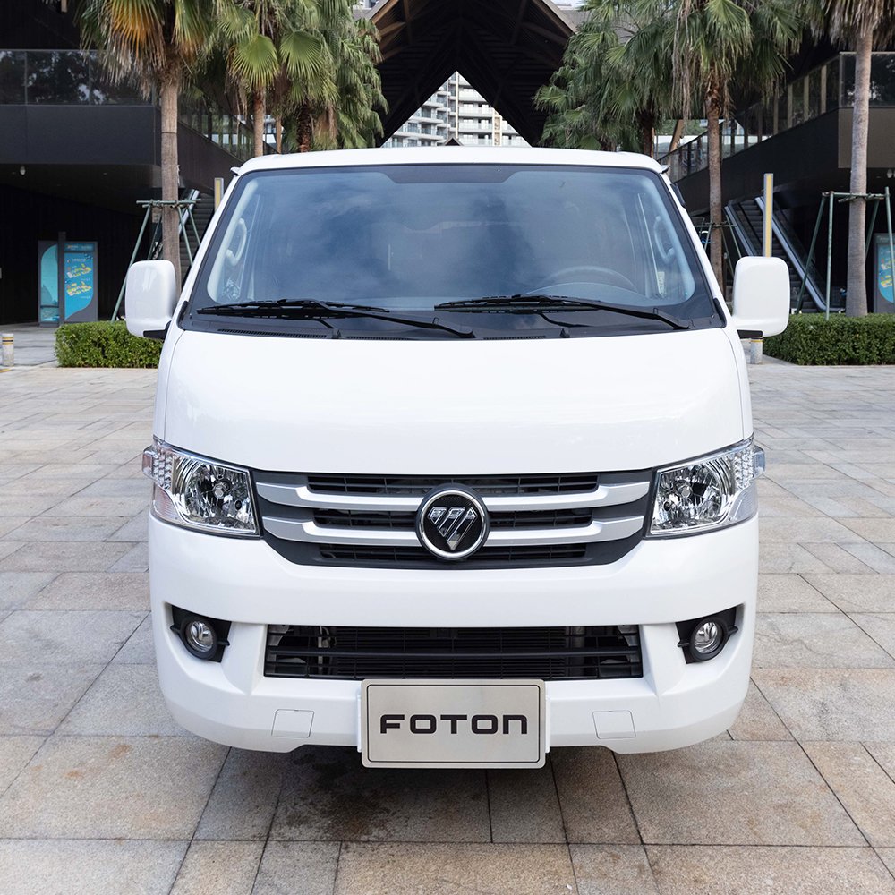 Mini Bus Diesel Engine Euro V New 15 Seats Foton View G7 4X2 Minibus Foton C2 2025 Passenger Flat Top Van
