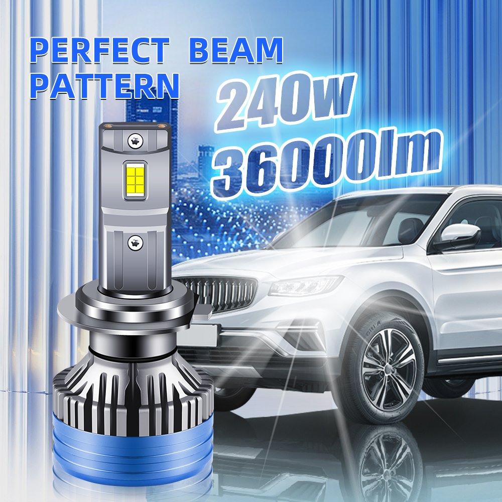Led Headlights Auto Super Bright 240w High Power Cost-effective H7 H11 H4 Led Headlights Led Lights for Car
