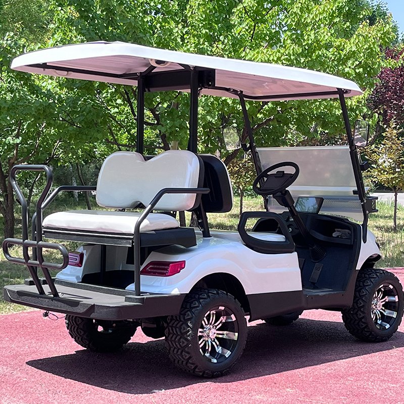 Free Shipping Street Legal Golf Car Used 4 Wheel Drive Electric Golf Cart for Sale