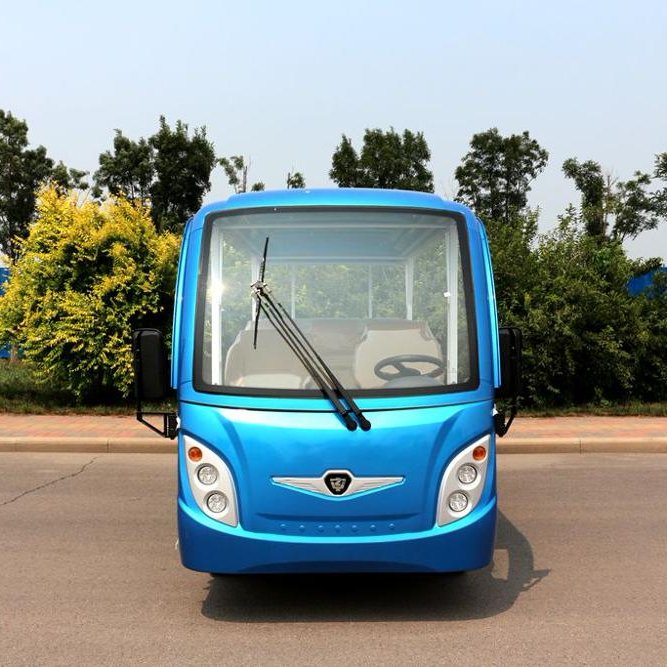4 Wheel Electric Sightseeing 14 Passengers Mini Bus with Great Price