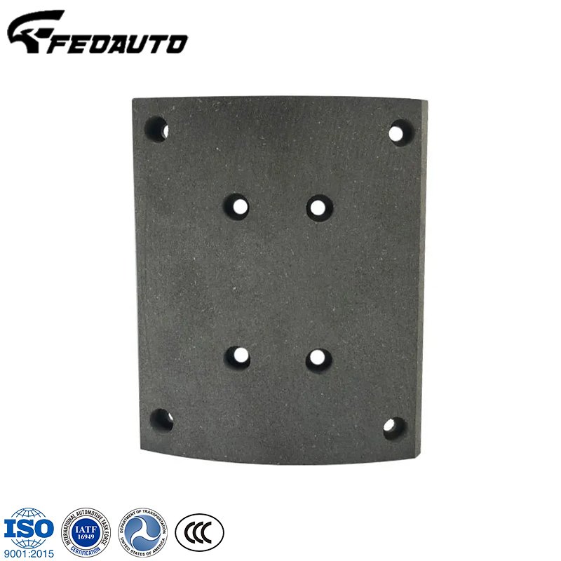 Customized Truck Brake Lining 19187 RN/104/1 Rear Brake Lining for Magnum Premium