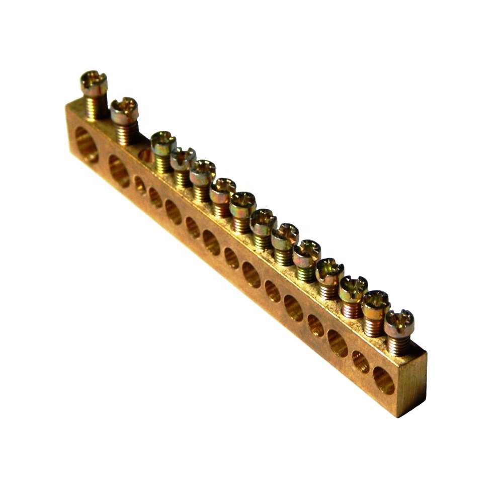 Custom Brass and MCB Copper Earthing AWG Terminals Box Using High Grade Precision Metal at Wholesale Rate
