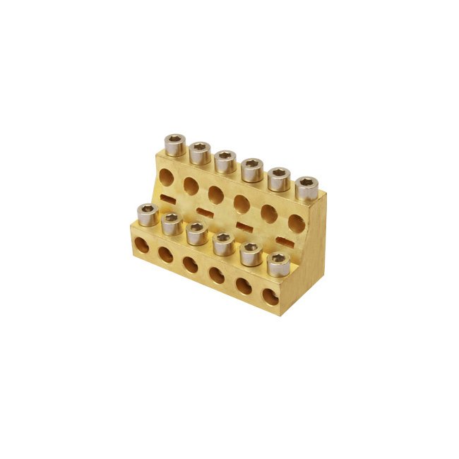 Custom Brass and MCB Copper Earthing AWG Terminals Box Using High Grade Precision Metal at Wholesale Rate