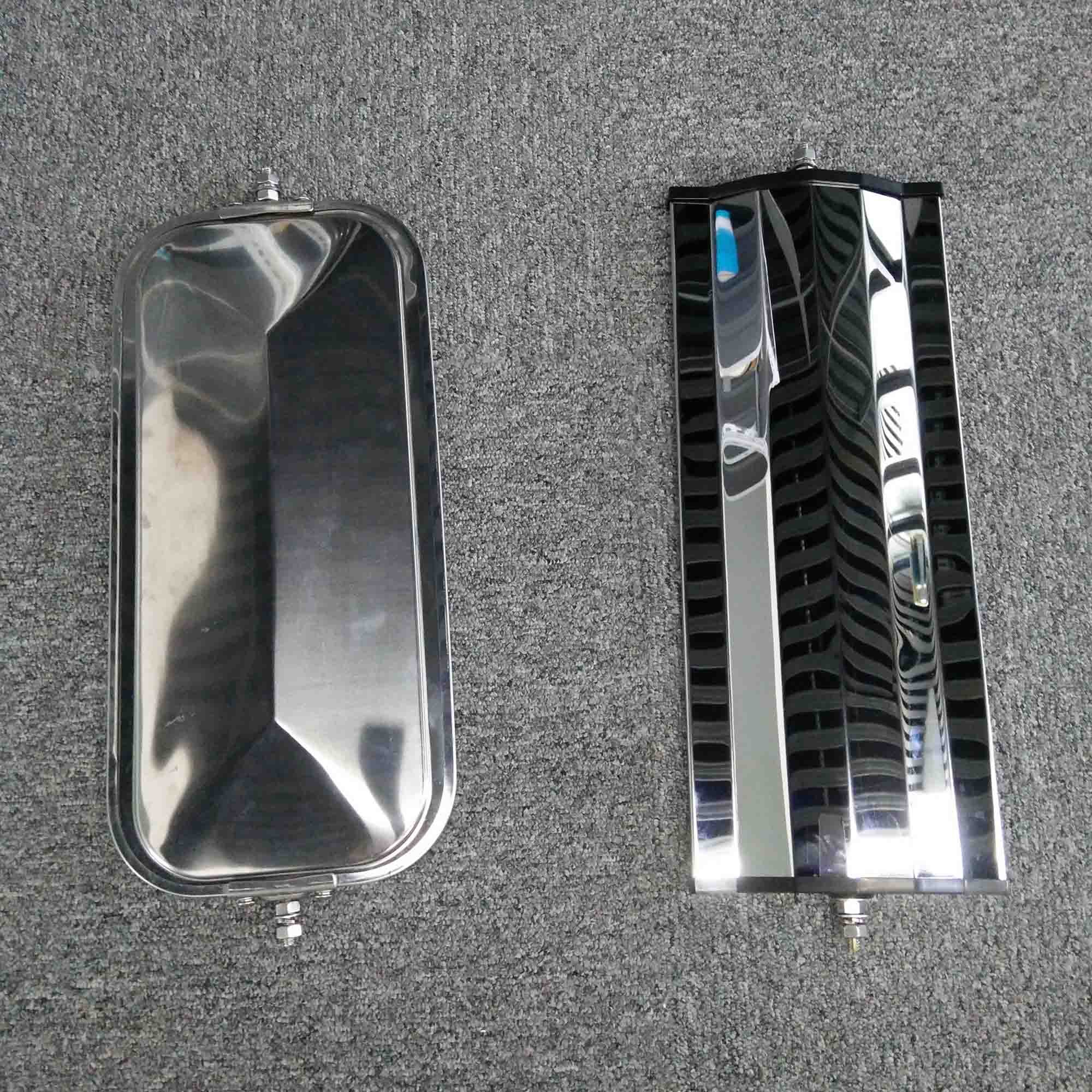 HV-RM03 Truck Spare Parts Rearview Mirror 147/8*713/16 Flat&small Convex Glass Mirror