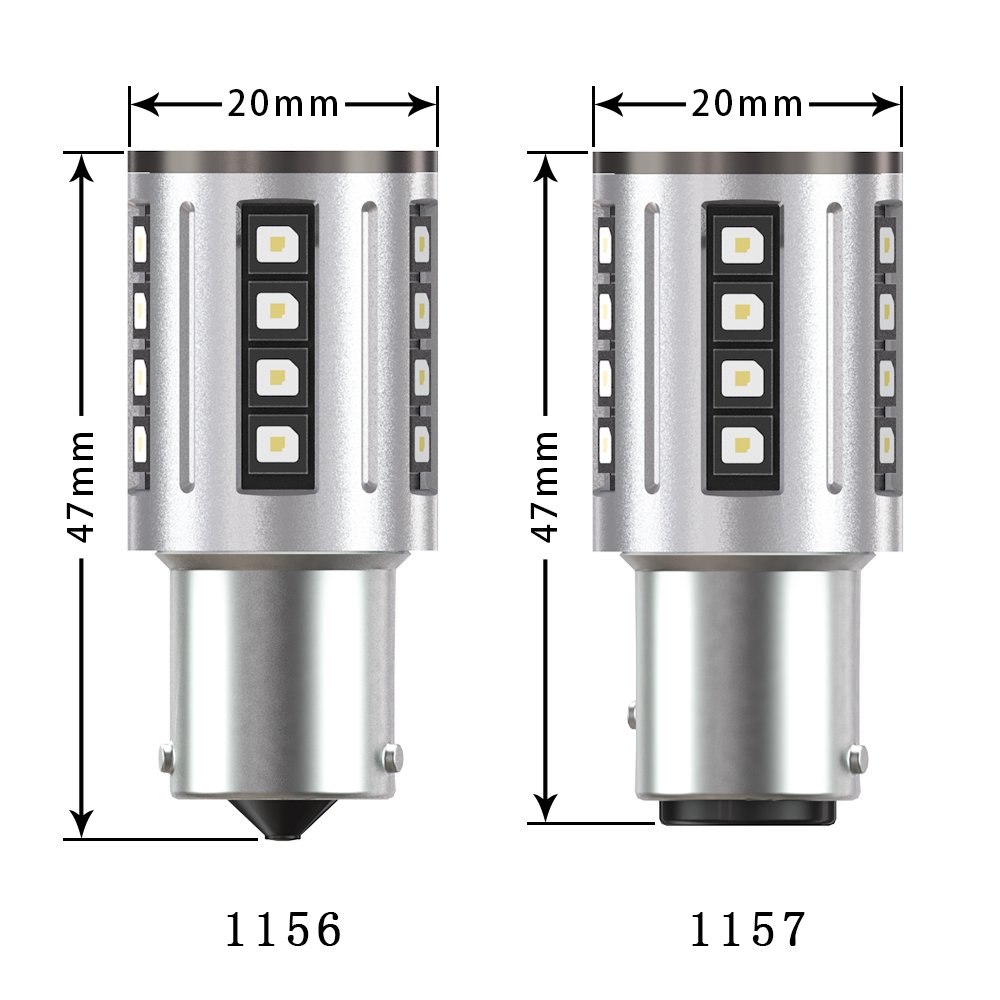 No Hyper Flash 1156 Bau15S Led Drl Bulb 1156 Ba15S Car Light Bulb 1156 Turn Signal Light Auto Lamp