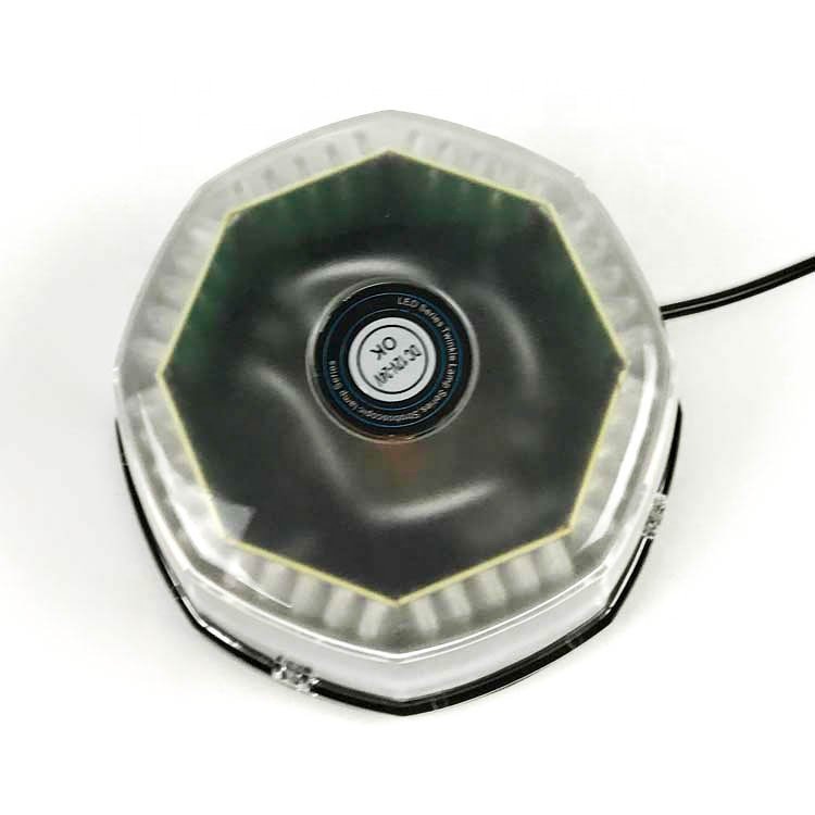 12V 12V 6 Inch 240LED Red Blue White Green Amber Ambulance Truck Car Bus Trailer Tow Truck Rotating Beacon Warning Strobe Light