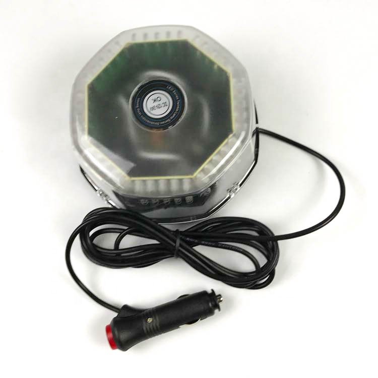 12V 12V 6 Inch 240LED Red Blue White Green Amber Ambulance Truck Car Bus Trailer Tow Truck Rotating Beacon Warning Strobe Light