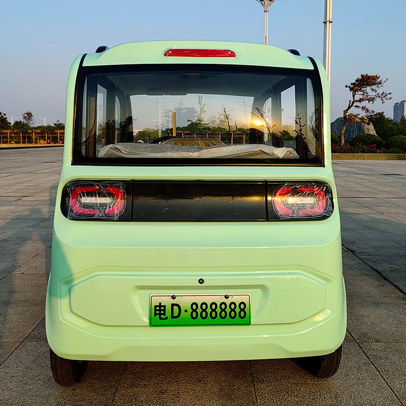 Top Selling Customizable 4 Seater Wheel Mini Electric Vehicle Small Ev Cars Chinese Mini Cheap Electric Car for Europe Adults
