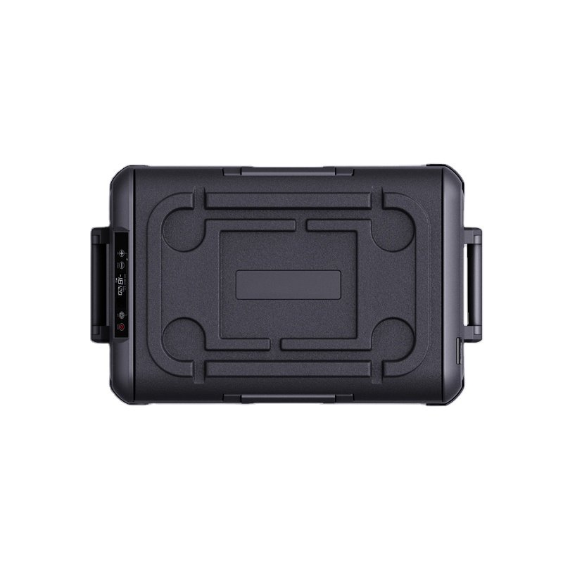 High Performance 12v Mobile Freezer Box 40L Car Compressor Fridge With Wheel for Vehicle Camping Refrigerator Frozen Box