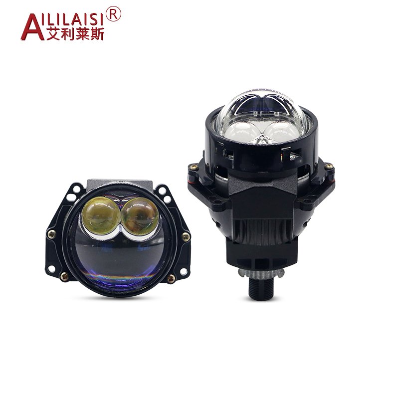Factory Customization 65W High Power Bi Led Projector Lenses Light for Car 3.0inch H4 H7 H11 Led Headlights Lens Car Accessories