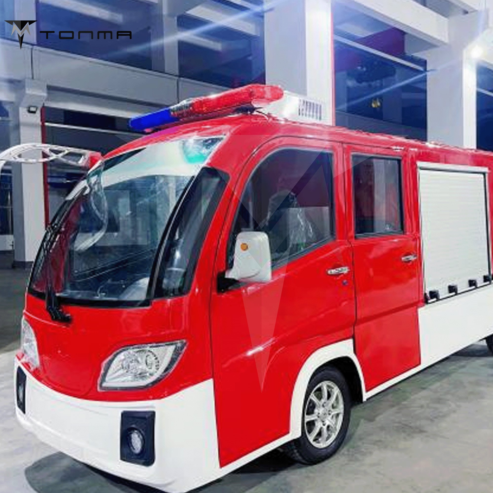 Emergence Vehicles Electric Engine Truck Fire Fighting Foam Water Truck 5.3-Meter/2T Water tank
