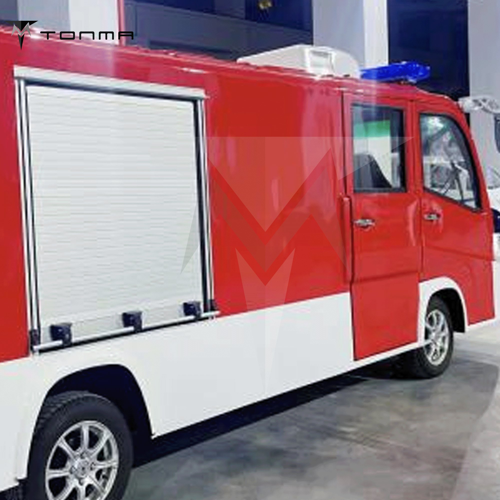 Emergence Vehicles Electric Engine Truck Fire Fighting Foam Water Truck 5.3-Meter/2T Water tank