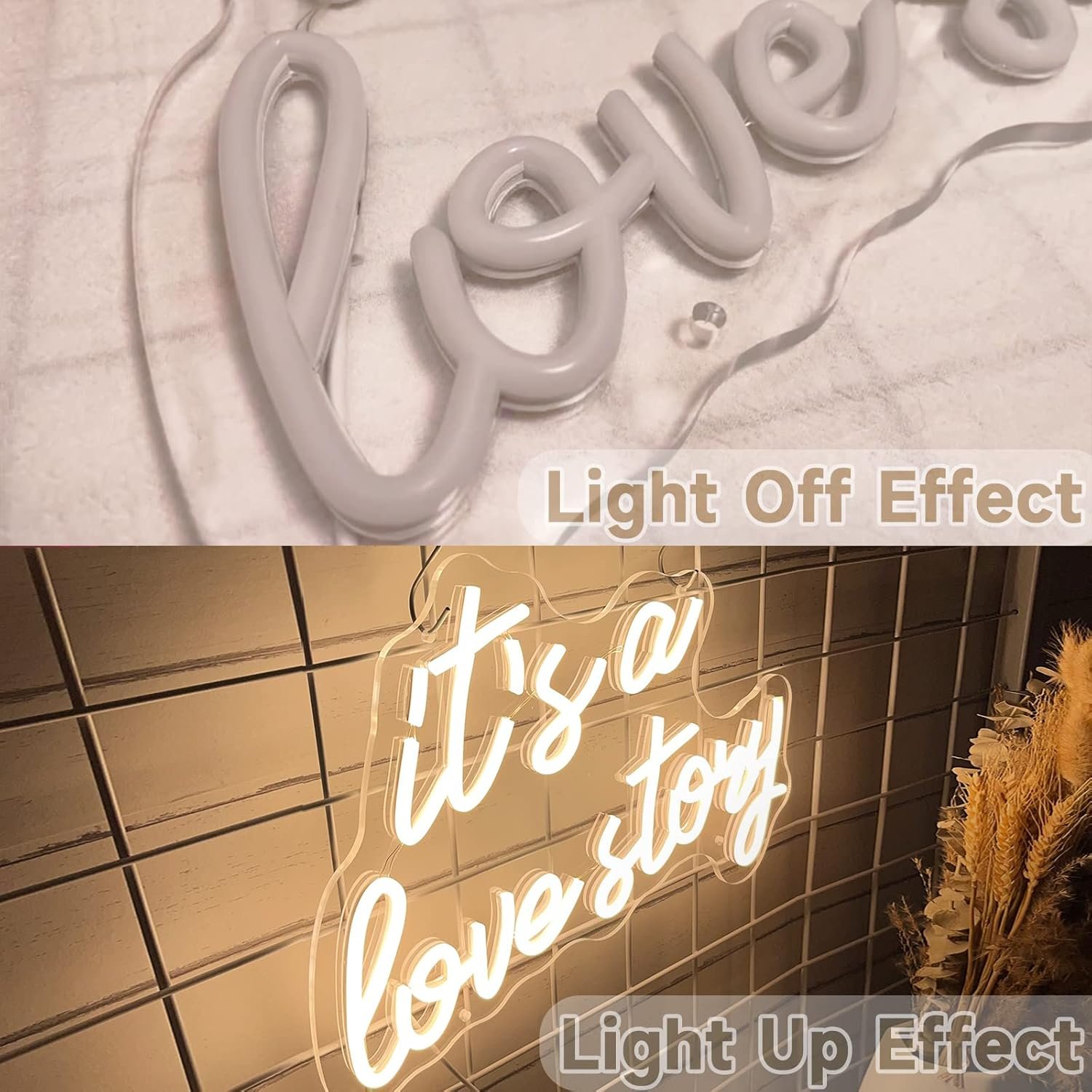 Wedding Holiday Neon Light Sign Customizable Multicolor Design for Stunning Event Decorations