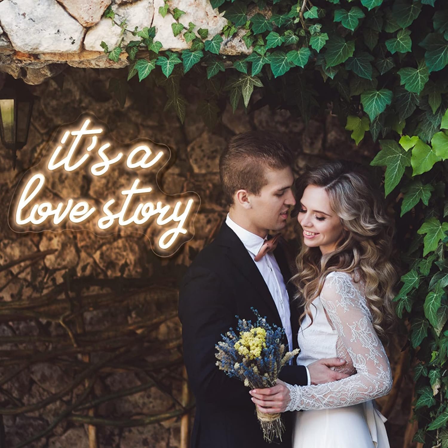 Wedding Holiday Neon Light Sign Customizable Multicolor Design for Stunning Event Decorations
