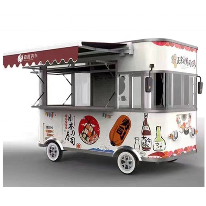 23 Years Factory User Friendly Design Food Truck in Malaysia Exhibited at Canton Fair