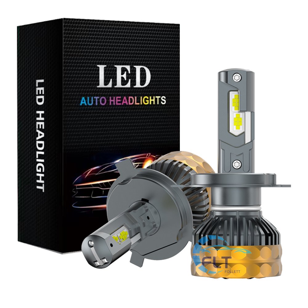 2025 Free Canbus Car Lamp 360 12v Auto Light Kit Luz Focos Luces Vehicle Headlamp Canbus 9005 9006 H11 H7 H4 Led Headlight Bulb