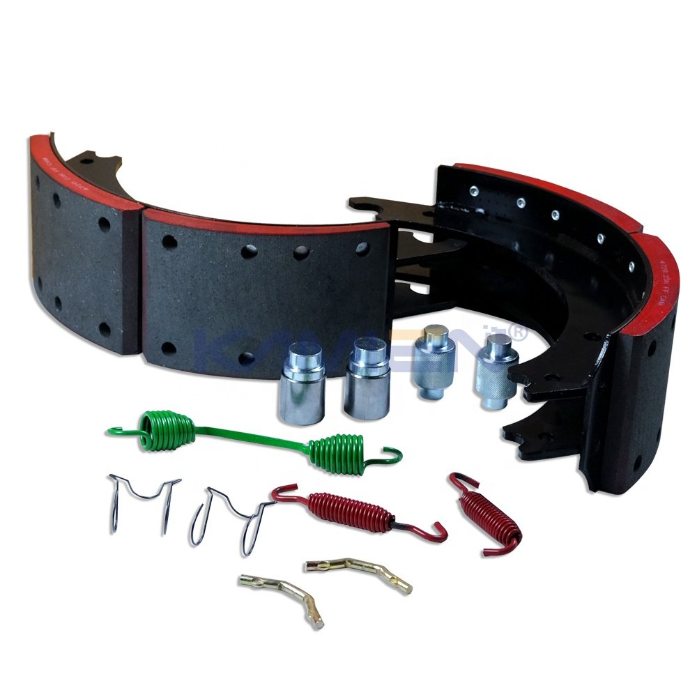 High Quality Brake Shoes Wholesale Brakes Metal Material 4720 Brake Shoes Linings Shoes Kit for Trucks Vehicles with Hardware