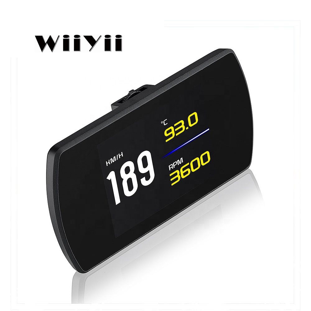 OBD2 GPS Smart Gauge LCD Speedometer Multi-function OBD2 Digital Meter Car HUD T812