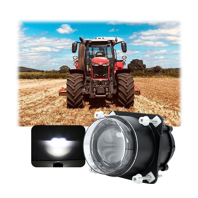 ECE R112 R7 Approved 25W 6000K High Beam with Parking Light for Bus 9-32V LED Tractor Headlight