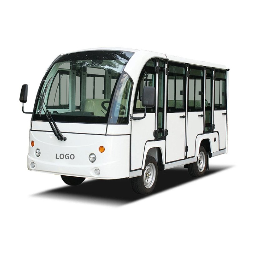 2024 New Design Sightseeing Bus Four Wheel Electric Pickup Truck for Reception