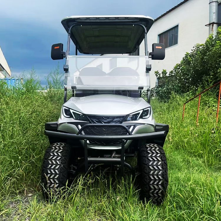 New Design Powerful 4 Wheel Electric Sightseeing Bus Buggy Club Car Aluminium Frame Golf Carts With Curtis Controller
