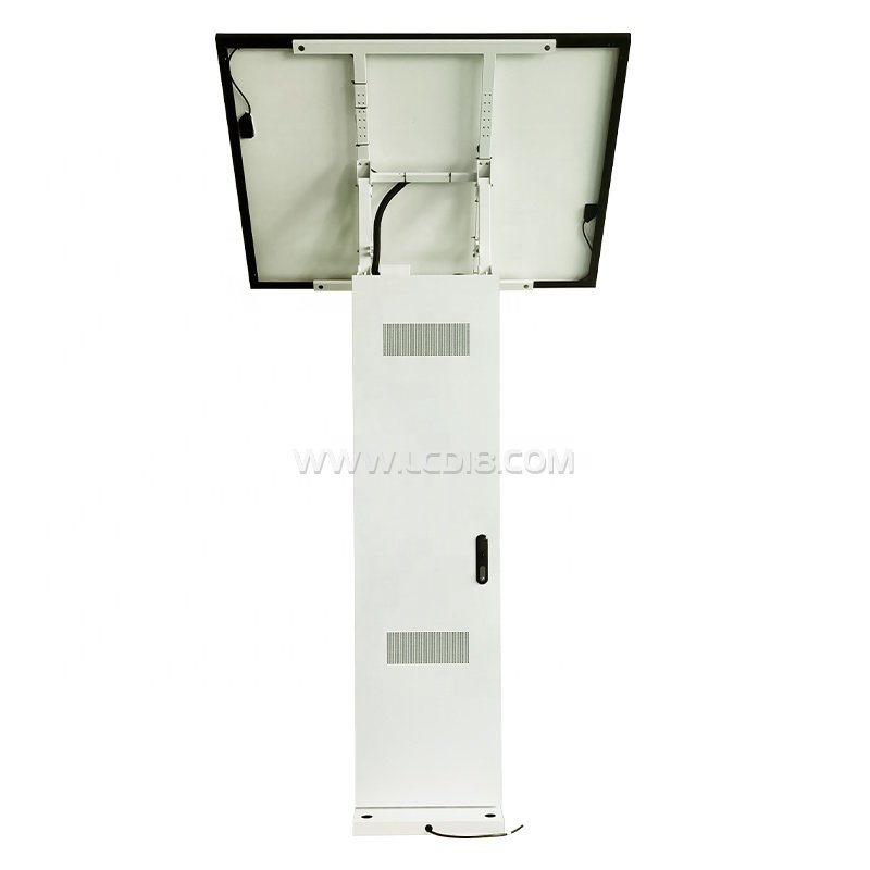 22 Inch Solar Panel Powered Outdoor Double Sided Single Screen Side LCD Digital Signage Advertising Light Box