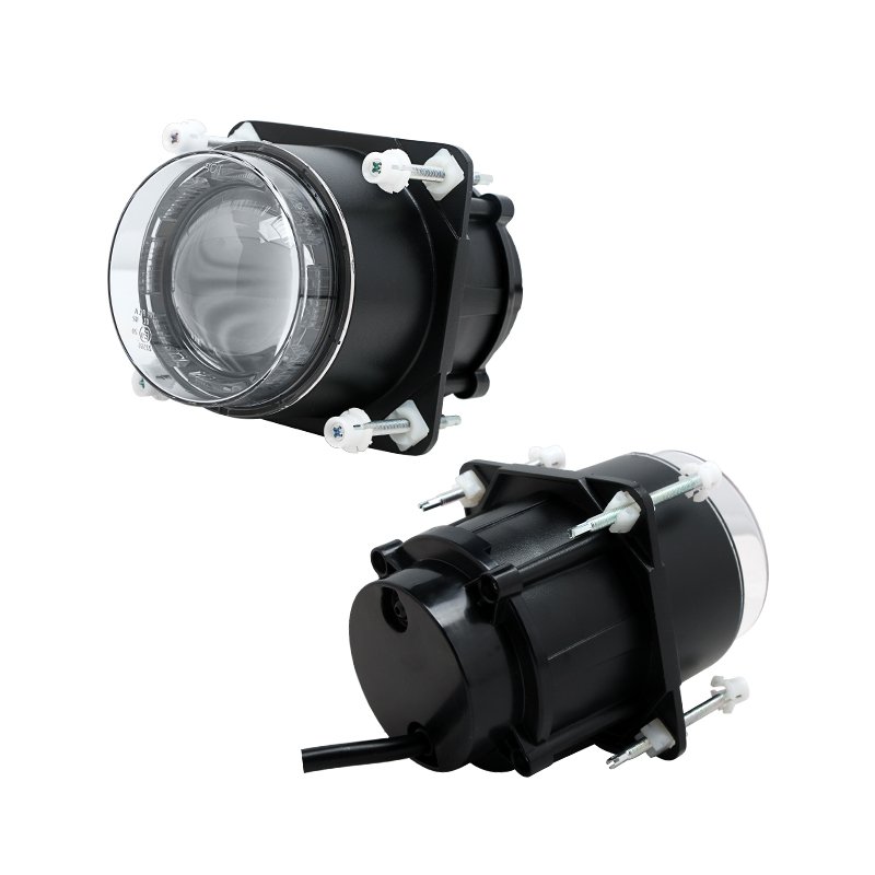 25W 90MM 3.5 Inch LED Tractor Headlamp High Beam with Parking Light for Buses Trucks Tractors ECE Approved
