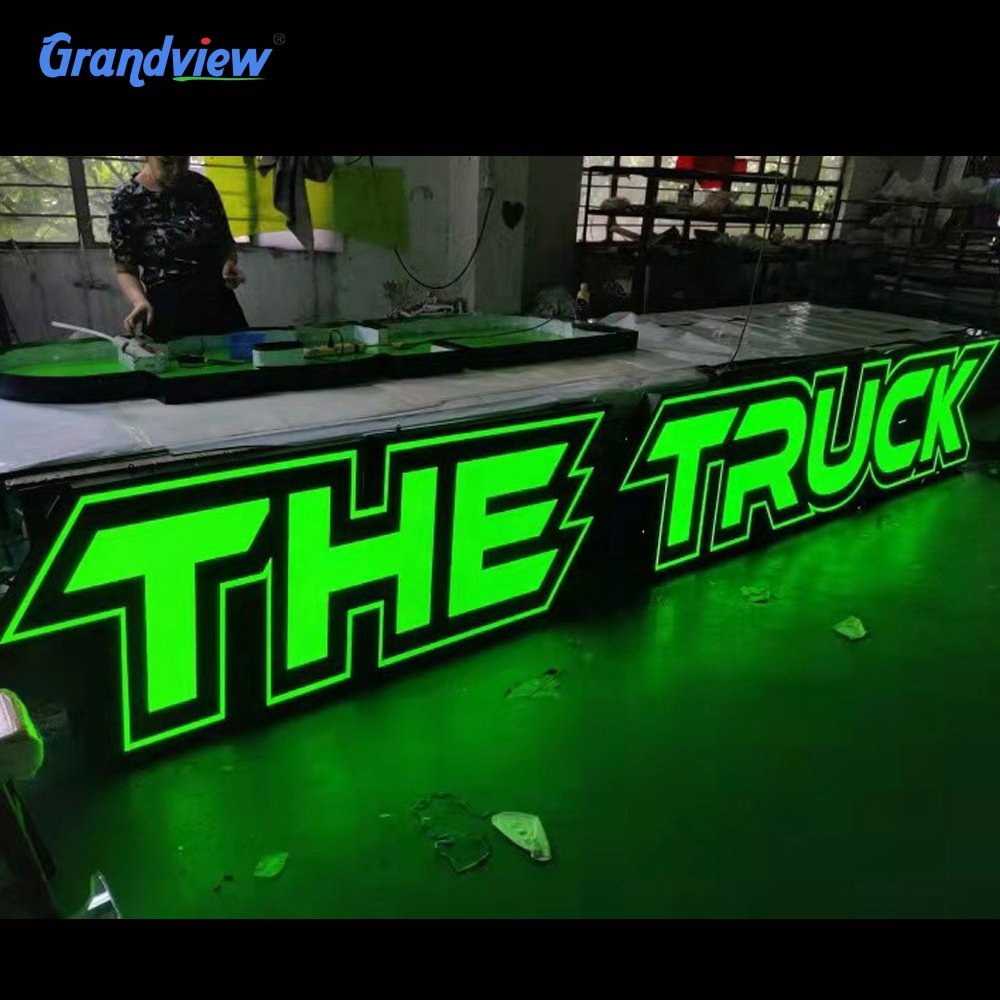 Company Signs Led Acrylic Letter Sign Channel Letters Outdoor 3D Acrylic Front Lit Led Shop Sign Board