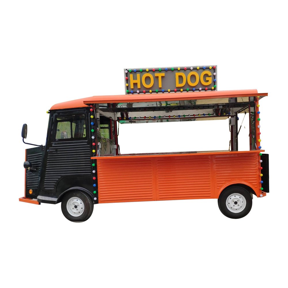 EU Market Standard HY Citroen Food Truck Mobile Snack Machine Cart