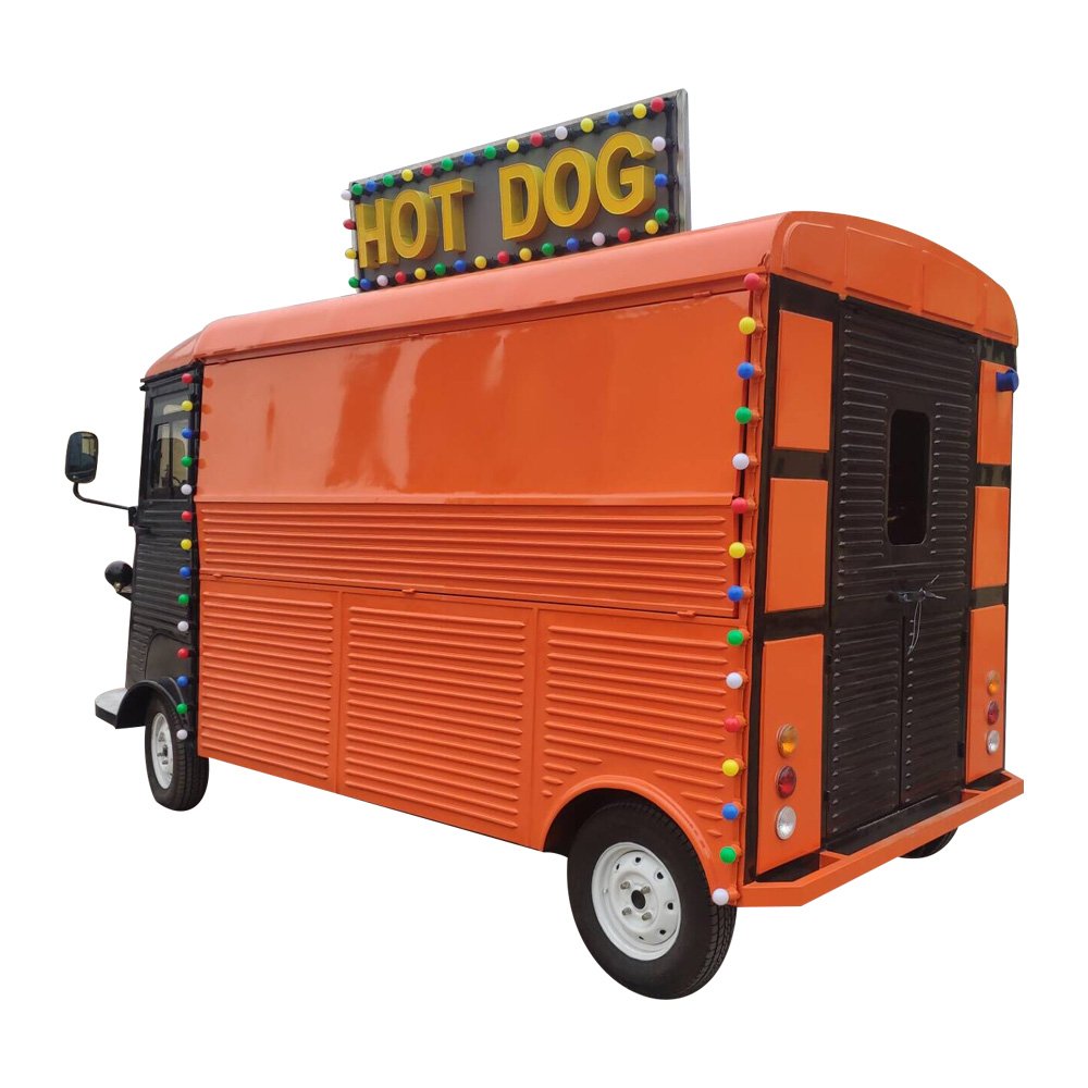 EU Market Standard HY Citroen Food Truck Mobile Snack Machine Cart