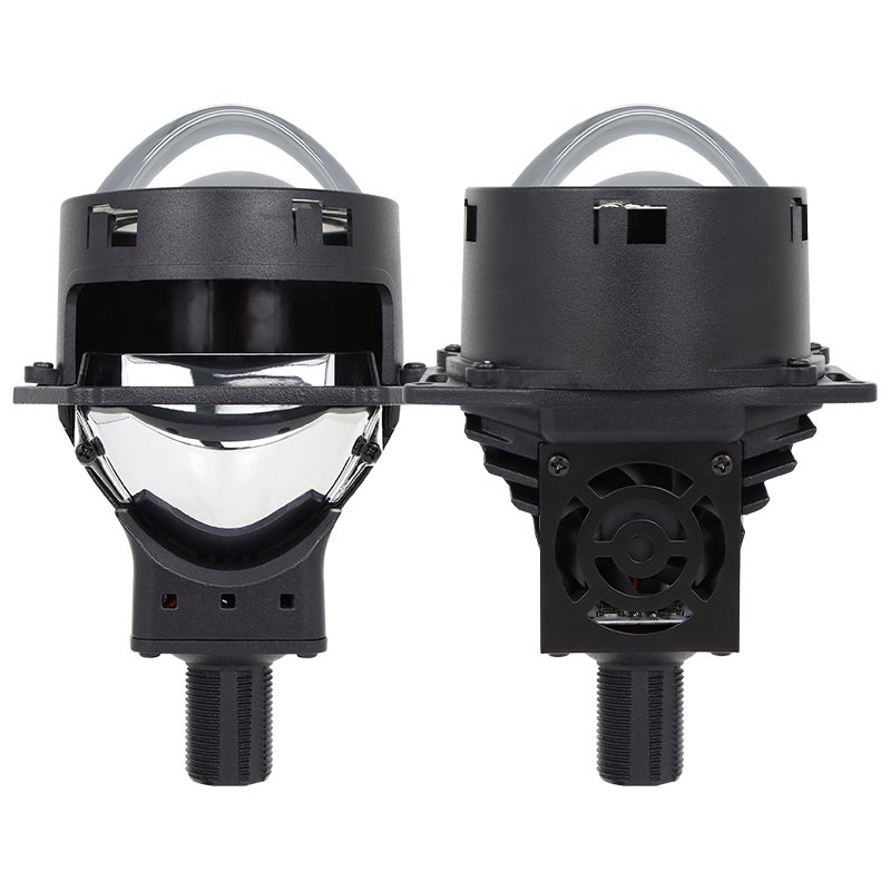 Car Accessories 3 Inch Bi LED Projector Lens Headlight Super Bright Automobile Lens Bulbs A9 Bi Led Lens Headlight