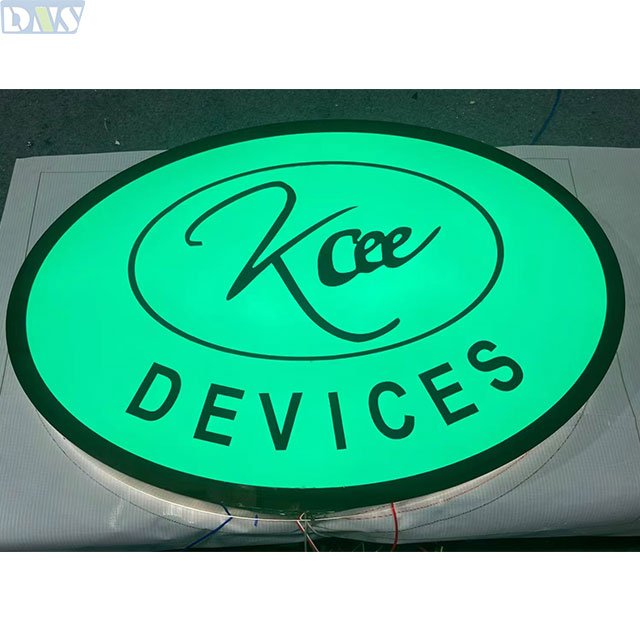 3d Letters Signage Outdoor Sign Custom Metal Sign Frontlit and Backlit Light Box