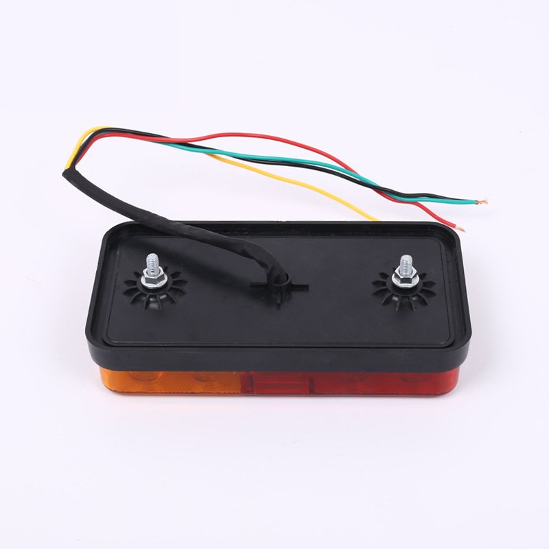 12V 2W 10 LED Truck Car Trailer Rear Tail Light Stop Indicator Lamp Taillight Turn Signal Waterproof Shockproof Lights
