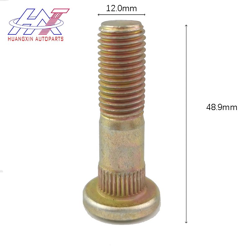 M12X1.5 Stud Wheel Lug Bolts for Japanese Car Wheel Hub Screw with Open Nut