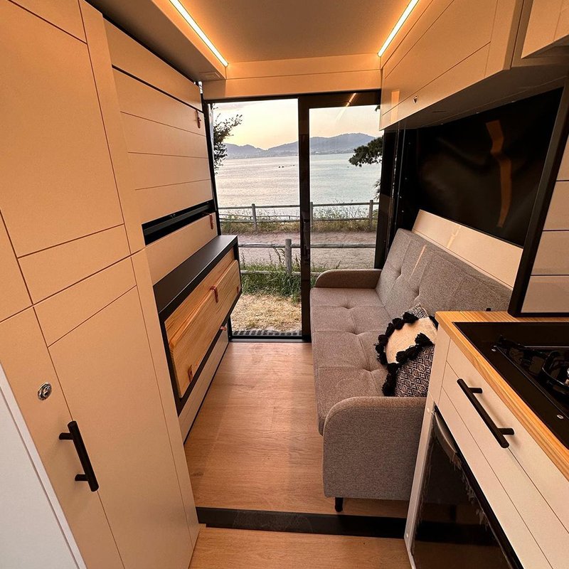 High Standard Removable Camper Van Modules Vw Bus Slide in Camper Diy Interior Sprinter Van Conversion Campervan Offroad