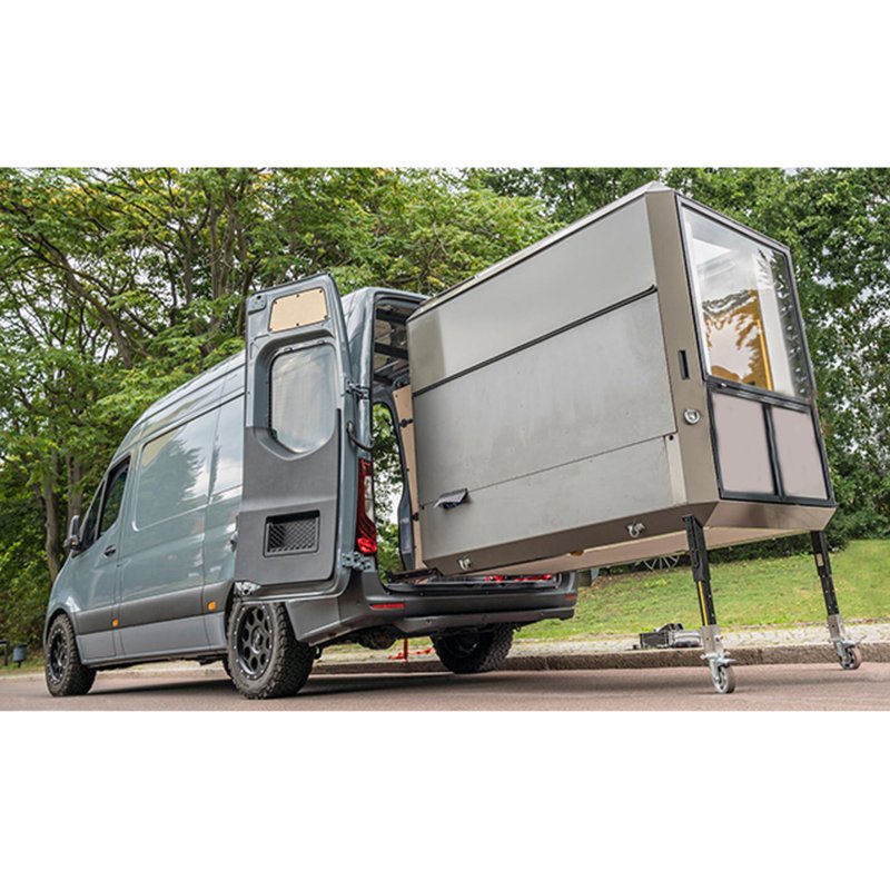 High Standard Removable Camper Van Modules Vw Bus Slide in Camper Diy Interior Sprinter Van Conversion Campervan Offroad