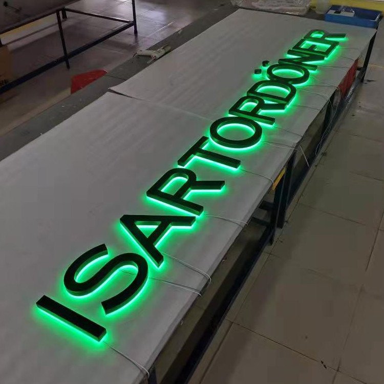 High Quality Stainless Steel Acrylic Black 3d Wall Outdoor Sign Letters Custom Signage