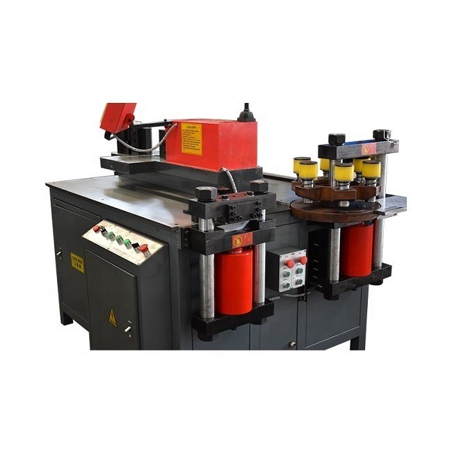 Horizontal Mfcce350 Aluminium Moti Servo Multi Function Portable Vertical Bus Bar Bending Busbar Processing Machine