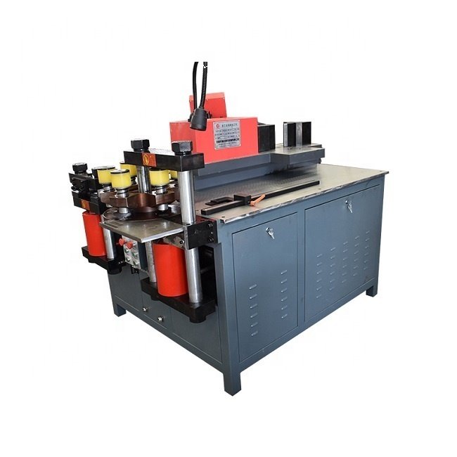 Horizontal Mfcce350 Aluminium Moti Servo Multi Function Portable Vertical Bus Bar Bending Busbar Processing Machine