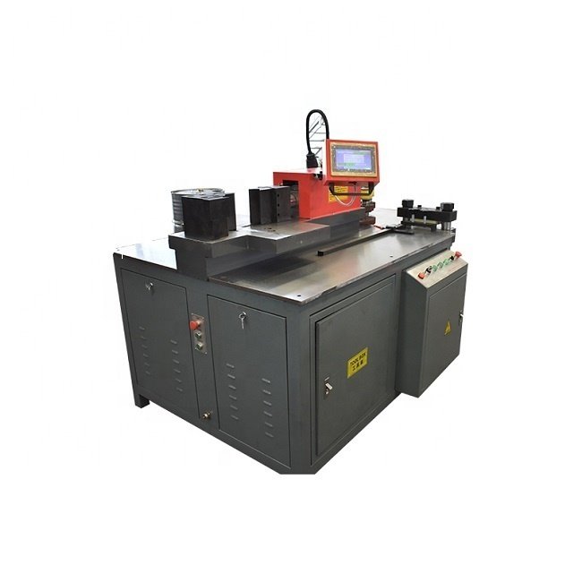 Horizontal Mfcce350 Aluminium Moti Servo Multi Function Portable Vertical Bus Bar Bending Busbar Processing Machine