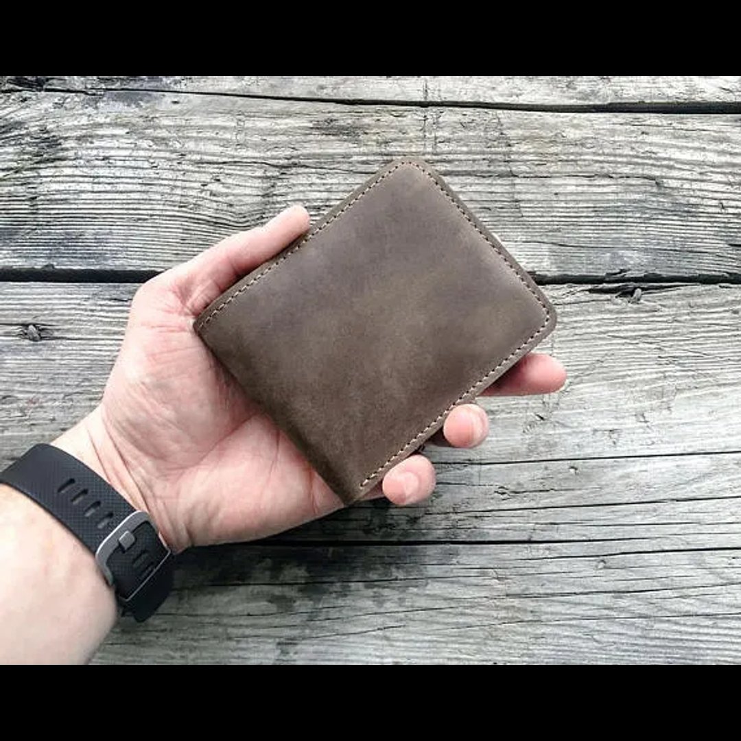 Premium Quality Genuine Leather Slim Wallet High Quality Business Credit Card Holder Men Women Zipper-Free Bulk Supply