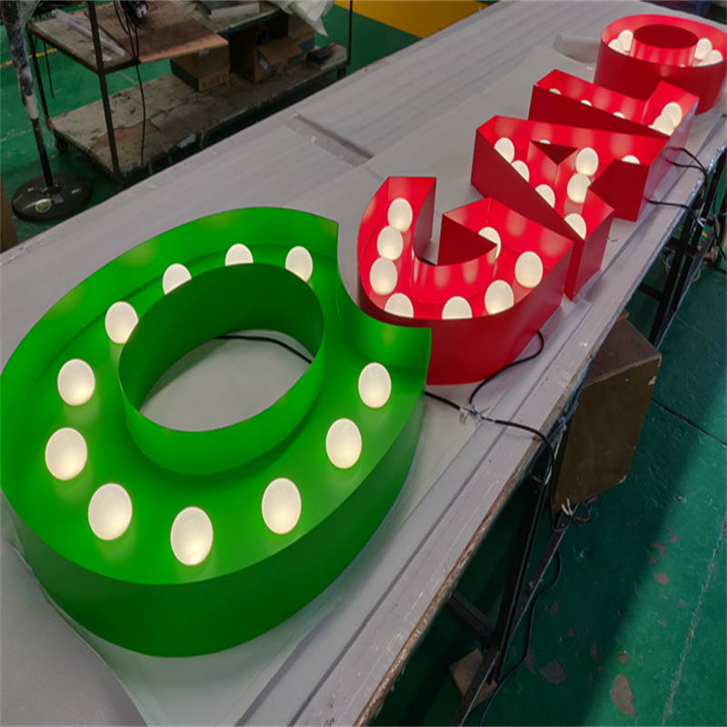 Big Letter Signs Large Led Numbers Light up Letter 0~9 Marquee Numbers 4ft 60 Birthday Party Stage Decorations